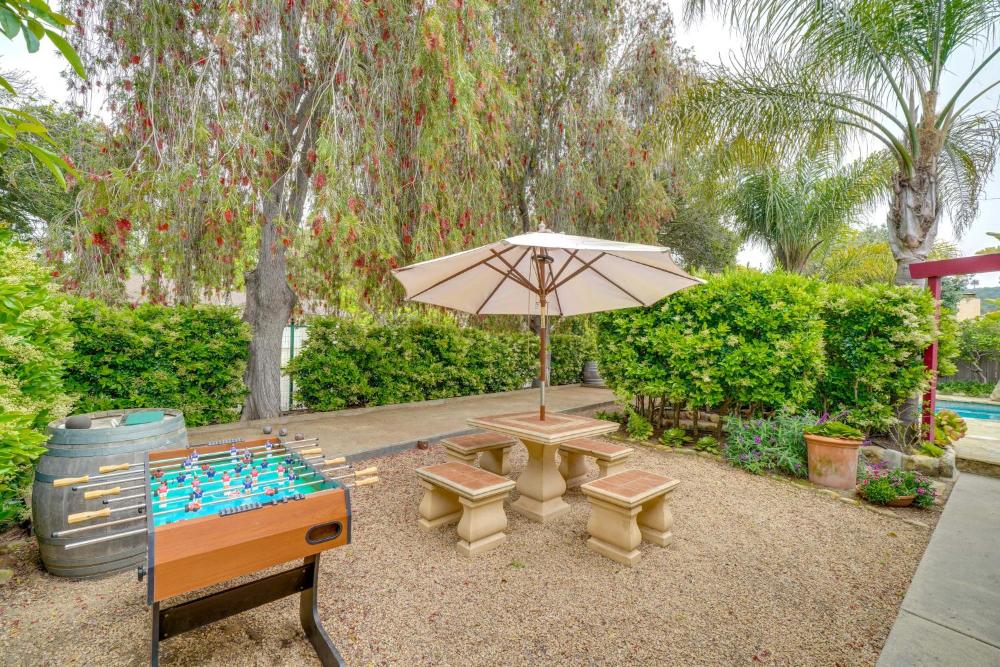 Santa Barbara Vacation Rental with Pool and Hot Tub!